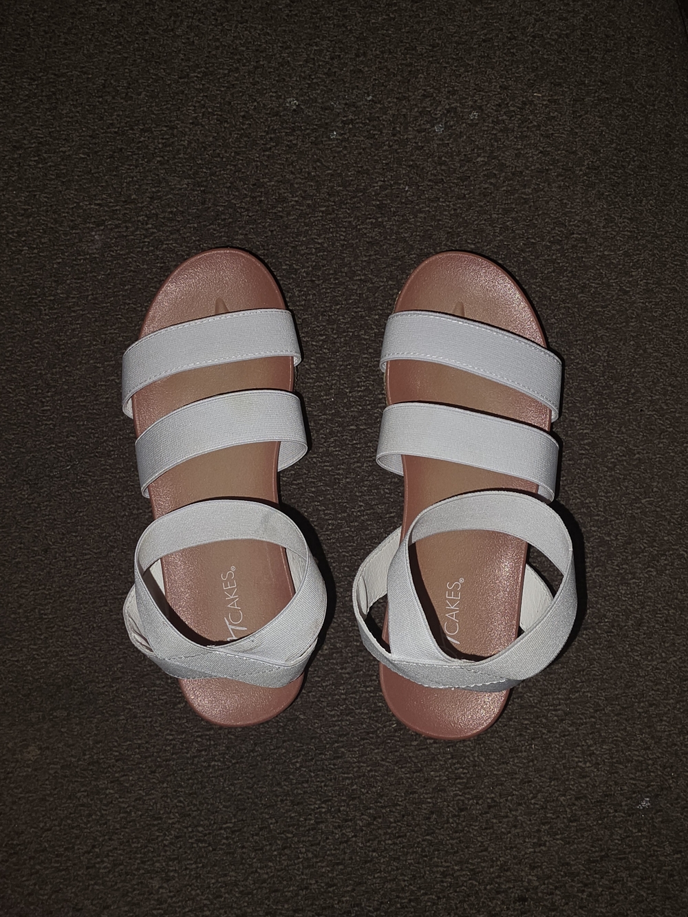White Strappy Women’s Sandals by